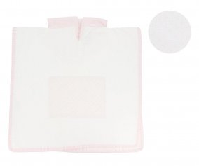 Poncho Dorset Pink Personalised