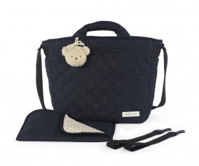 Paddington Black Basket Bag