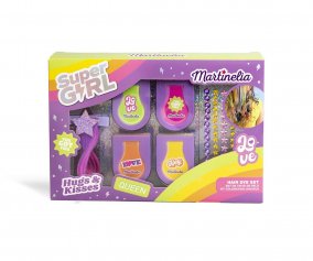 Set Beauty Magical Hair Chalks SuperGirl