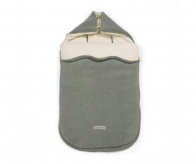 Baby Swaddle Sack with Hood Teddy Paddington Green