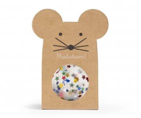 Pelota Saltarina Ratn Estrellas 43 mm