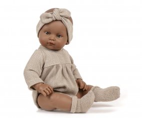 Bambola Bambinis Augustine Completo Spigato Beige