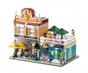 Construccin KOCO Biblioteca 2960 Piezas