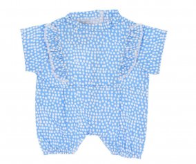 Body Poplin Dots Royal for Doll