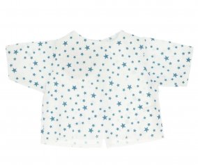 Poplin Star Blouse for Doll