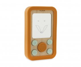 Phone Wood Silicone Mr.Fox for Babies