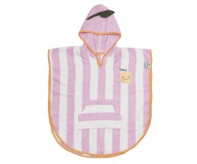 Poncho with Hood Personalised Mandy Mandarin
