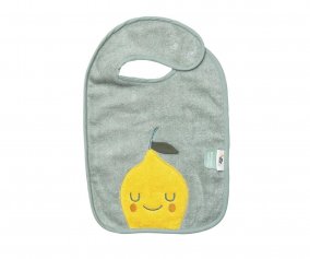 Bavoir ponge Lola Lemon Personnalisable