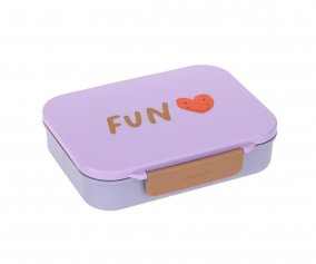 Lunchbox Bento Little Gang Happy Heart Lilac