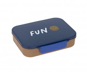 Lunchbox Bento Little Gang Smile Navy