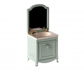 Lavabo Aparador con Espejo para Ratn Mint