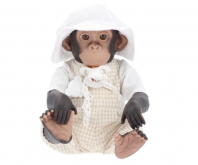 Lola La Chimpanc con Pichi Vichi Biscotti , Blusa y Gorro Pescador