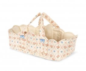 Moses Basket for Dolls Fleur Decor