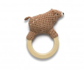 Chocalho Mordedor Croch Woody The Bear