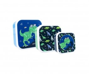 3 Lunch Boxes Dino Fresh Bites