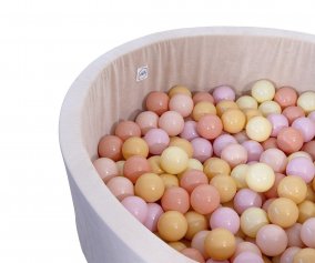 Piscina de Bolas para Beb Velvet Beige