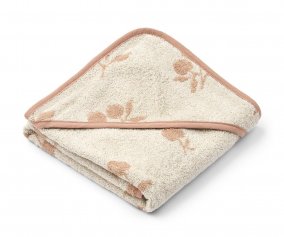 Baby Bath Cape Alba New Peach / Sea Shell Personalised