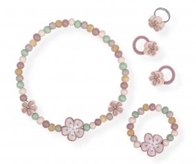 Set de Joyera de Madera  Flores Little Dutch