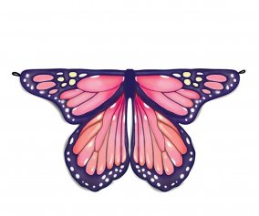 Disfraz Alas Suaves de Mariposa MticaT. 4-6aos