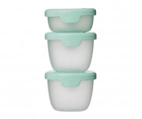 3 Snack Boxes Tubs Forest