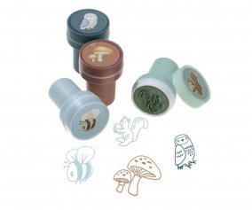 16 Forest Friends Stamps
