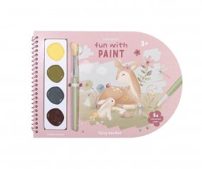 Libro para Colorear con Acuarelas Fairy Garden