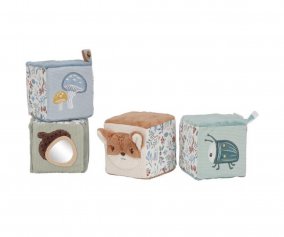 4 Cubos Apilables Blanditos Forest Friends