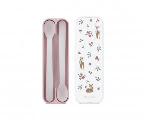 Set 2 Cucchiai Lunghi con Astuccio Mio Fairy Garden