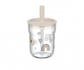 Gobelet avec Paille Mio Sunshine & Rainbow 250 ml