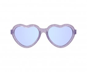Gafas de Sol Flexibles Hearts (3-5aos) Lavender Shimmer Purple Mirrored Lenses