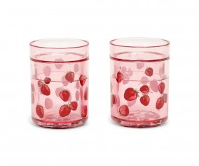 Lot de 2 Gobelets Glitter Fragola