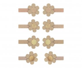 8 Mini Pinzas Daisy