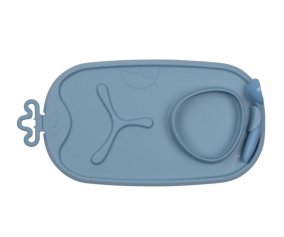 Bandeja Silicona Roll + Go con Cuchara Ocean