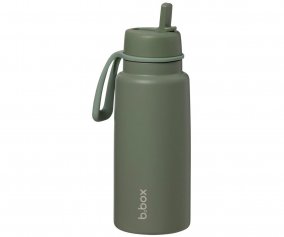 Gourde Isotherme avec Bec Rabattable et Anse 1 L Olive