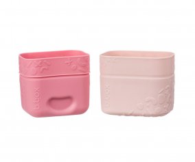Ensemble de Pots en Silicone pour Snacks B.Box Berry