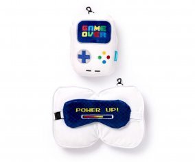 Almohada de Viaje con Antifaz Relaxeazzz Game Over