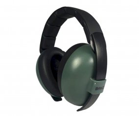 Cuffie Antirumore Dark Green Baby 3-24 mesi