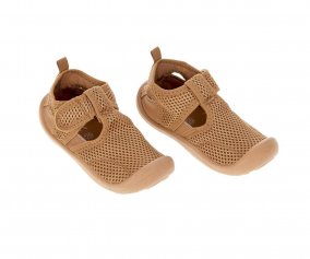 Scarpette Velcro Almond