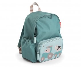 Mochila Infantil Tiny Farm Blue Personalizable