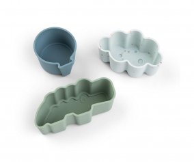 Pack 3 Moldes Silicona Happy Clouds Blue
