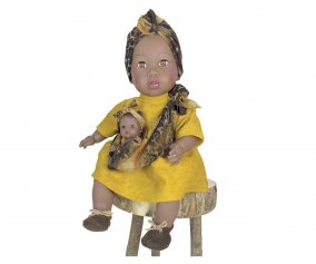 Mueca Alika con Beb Ocre