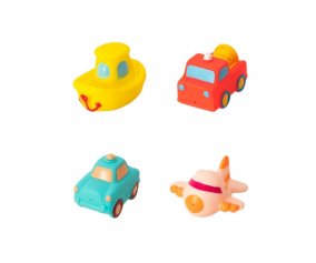 Set 4 Juguetes de Bao Vehicles