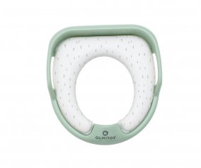 Asiento Reductor WC Acolchado con Asas Dots