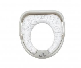 Asiento Reductor WC Acolchado con Asas Animals