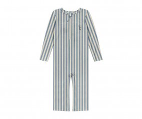 Tuta Nuoto Aster Sailor Stripe con Zip