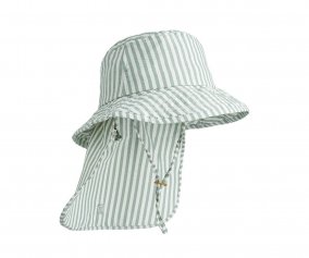 Gorro de Bao Damona Stripe Peppermint / Crisp White