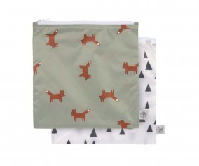 2 porta-alimentos Little Forest Fox 