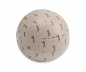 Ballon de Plage Gonflable Brown Leopard Animal