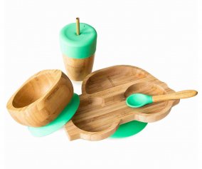 Set de Jantar Ecorascals Green Car
