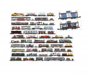 Puzzle Mix and Match Trains